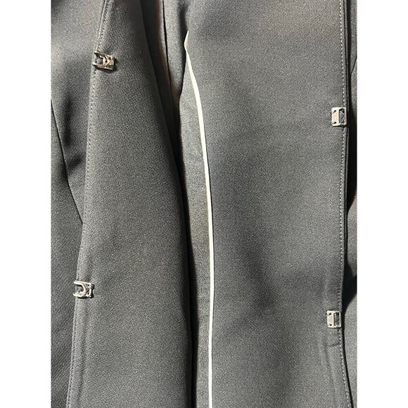 NWT Talbots Black Blazer Size 6 Clip Closure - Picture 3 of 6